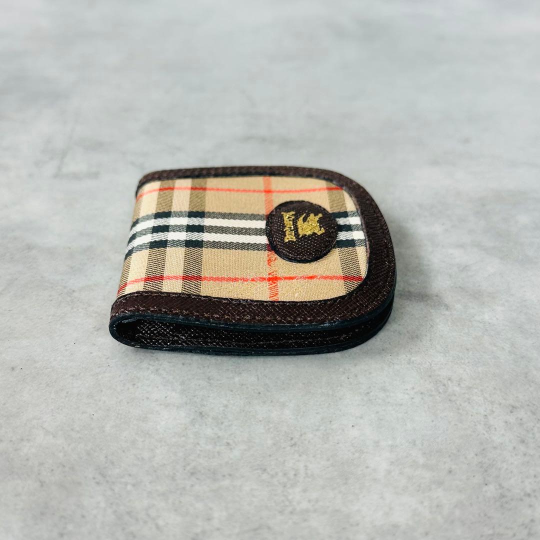 BURBERRY ノバチェック　ホースロゴ　シャドーホース　コインケース 8