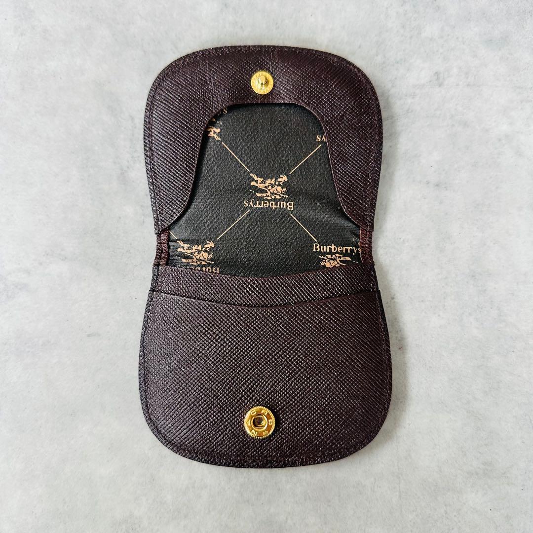 BURBERRY ノバチェック　ホースロゴ　シャドーホース　コインケース 9