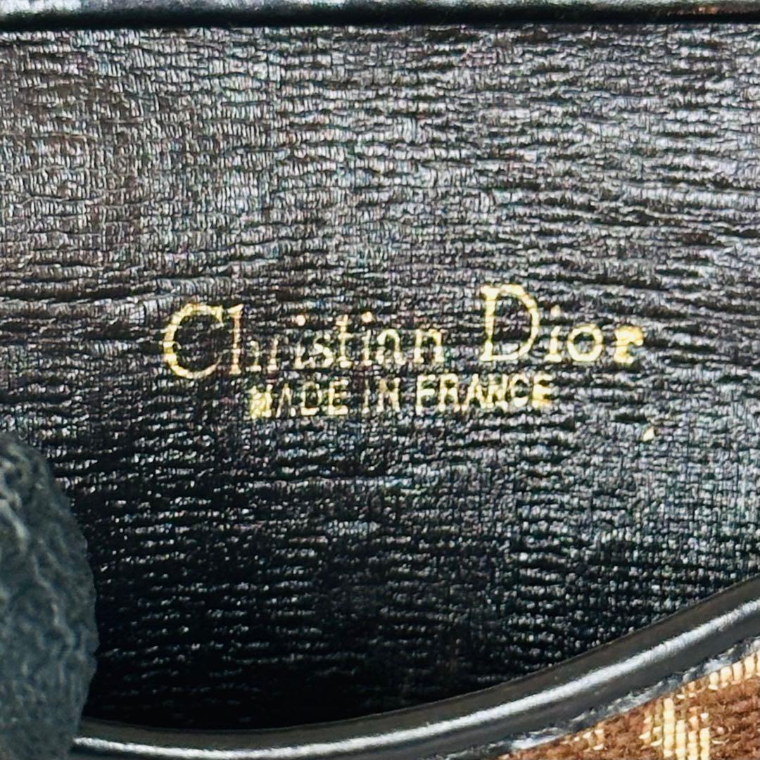 Christian Dior トロッター ロゴ金具　 コインケース 小銭入れ　赤 10