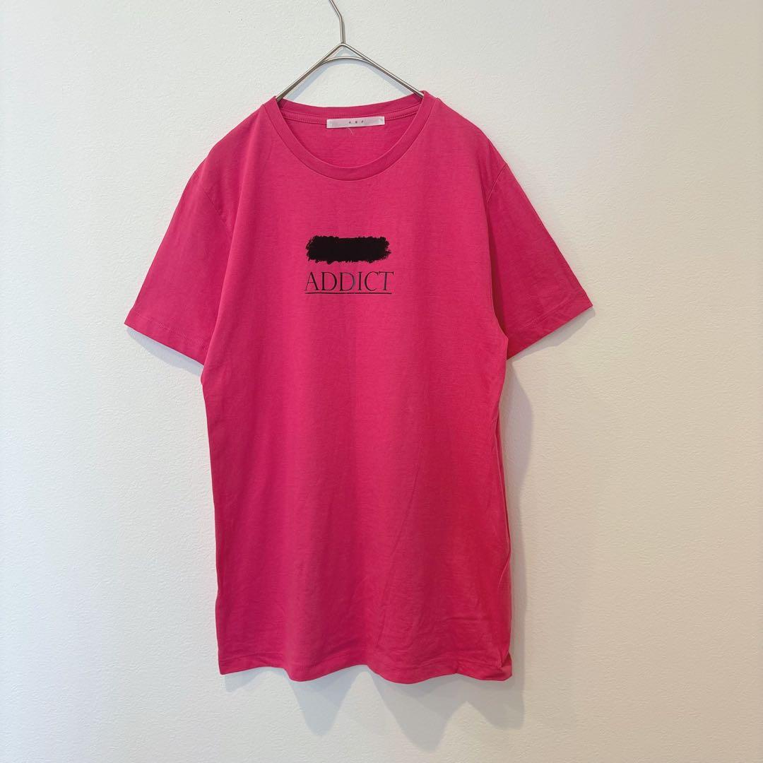 KBF ロゴ　Tシャツ 半袖 プリント ピンク One フリーサイズ