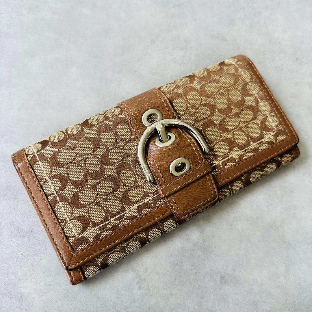 COACH Soho Signature Bifold Long Wallet 3