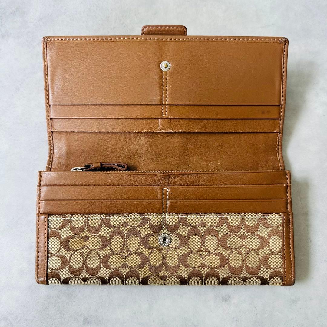 COACH Soho Signature Bifold Long Wallet 8