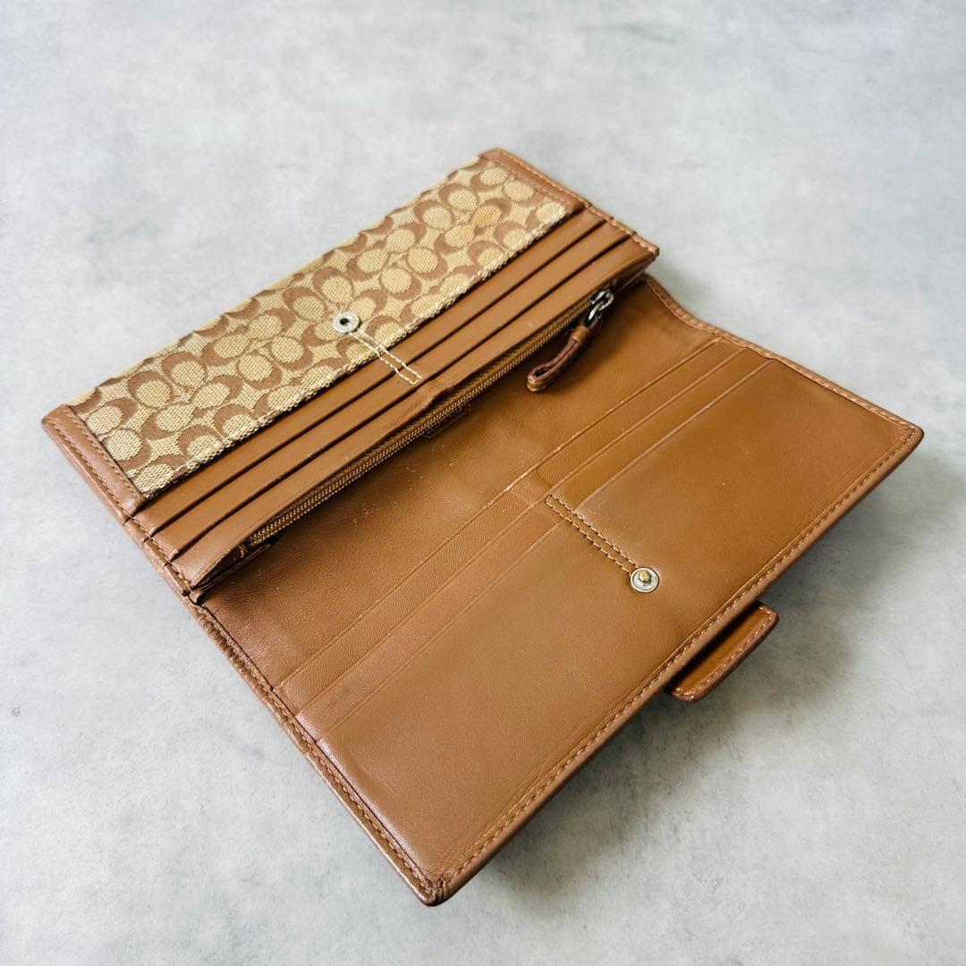 COACH Soho Signature Bifold Long Wallet 9