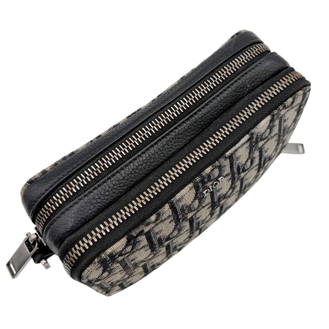 ⭐️美品⭐️ ディオール オブリーク ジャカード ショルダー ジップポーチ 5