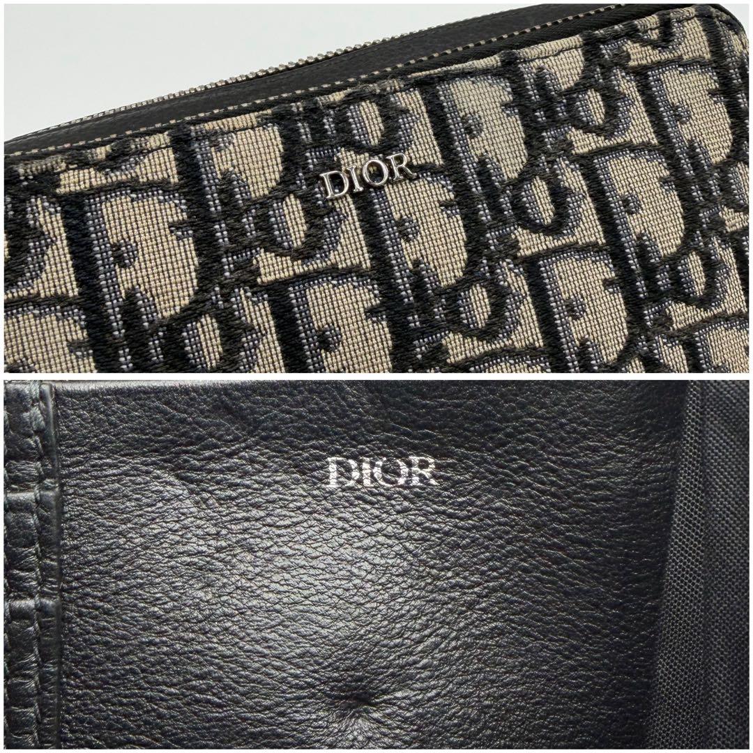 ⭐️美品⭐️ ディオール オブリーク ジャカード ショルダー ジップポーチ 8