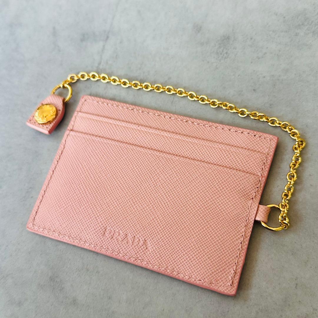 未使用✨PRADA サフィアーノレザー パスケース IDケース カードケース 3