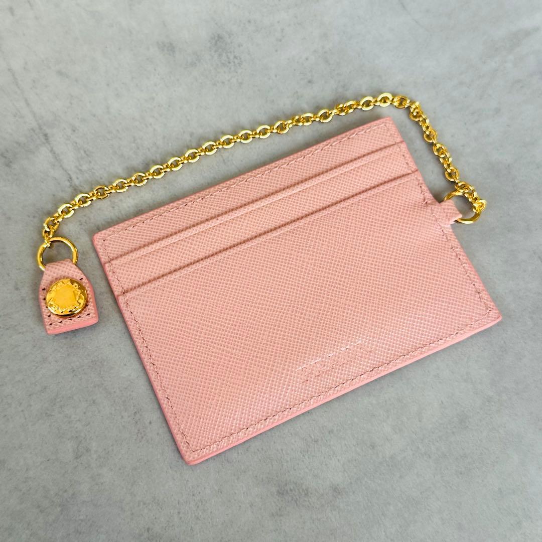未使用✨PRADA サフィアーノレザー パスケース IDケース カードケース 4