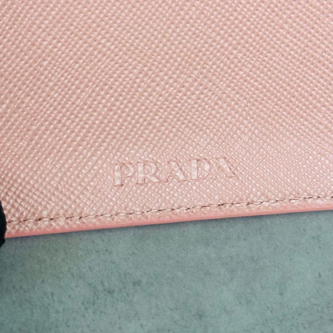 未使用✨PRADA サフィアーノレザー パスケース IDケース カードケース 10