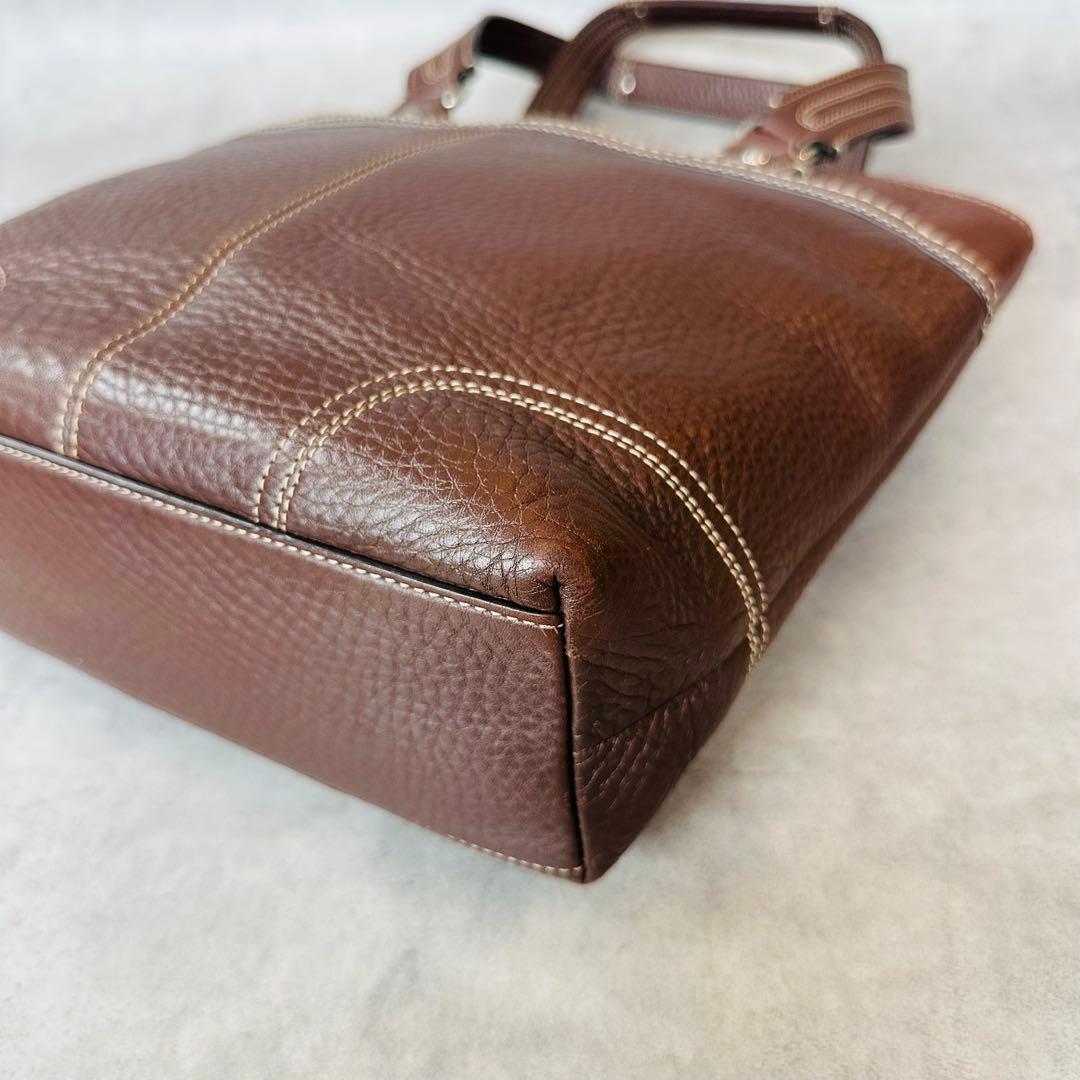 Y2K COACH Hamptons Leather Lunch Totebag 11