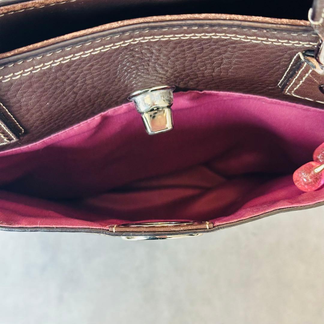 Y2K COACH Hamptons Leather Lunch Totebag 15