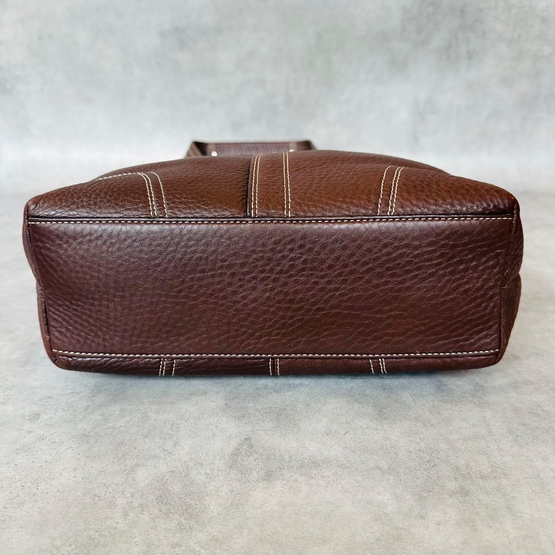 Y2K COACH Hamptons Leather Lunch Totebag 7