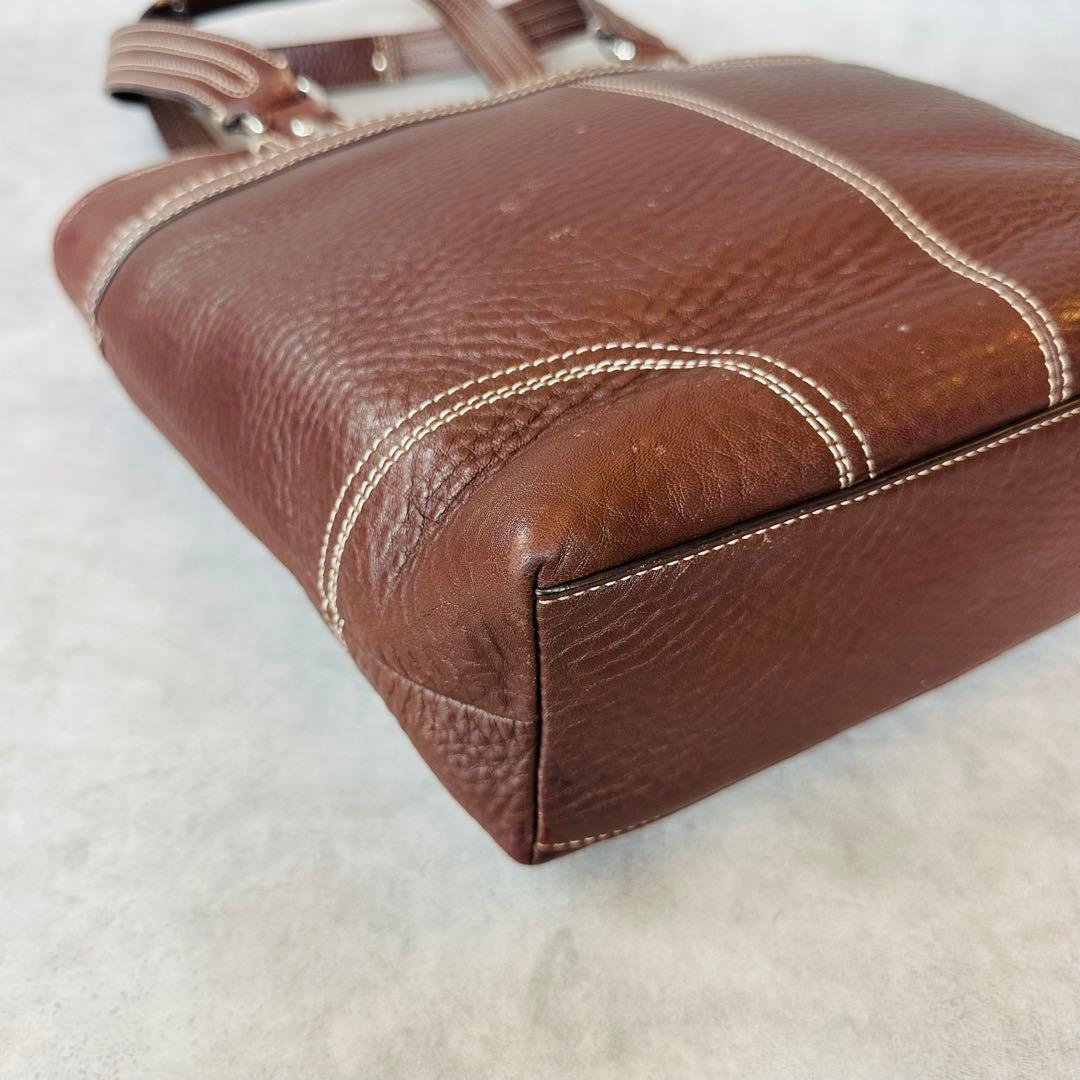 Y2K COACH Hamptons Leather Lunch Totebag 10