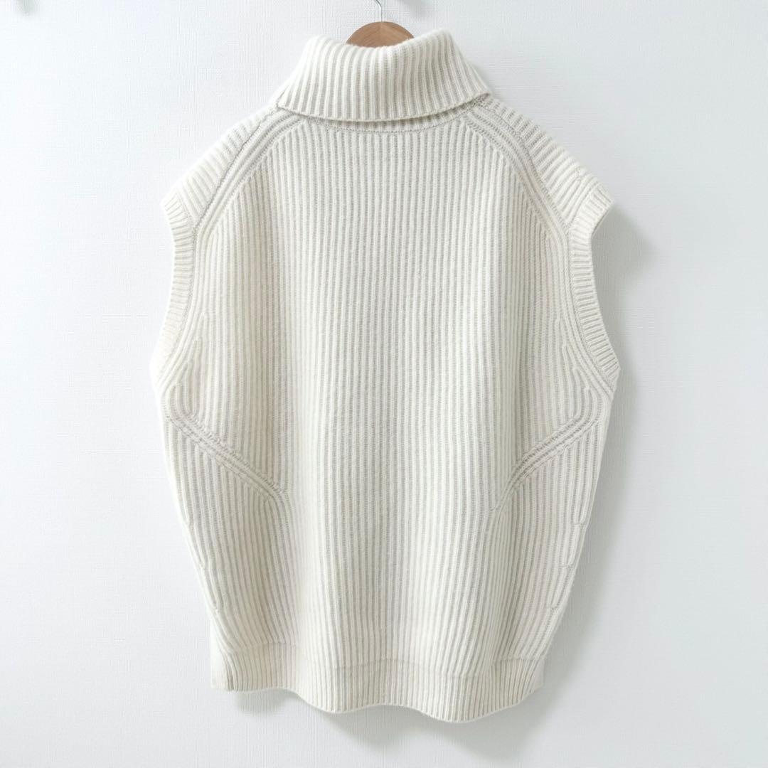 2024AW✨ドゥロワー　WINTER2 ノースリーブタートルニット 2