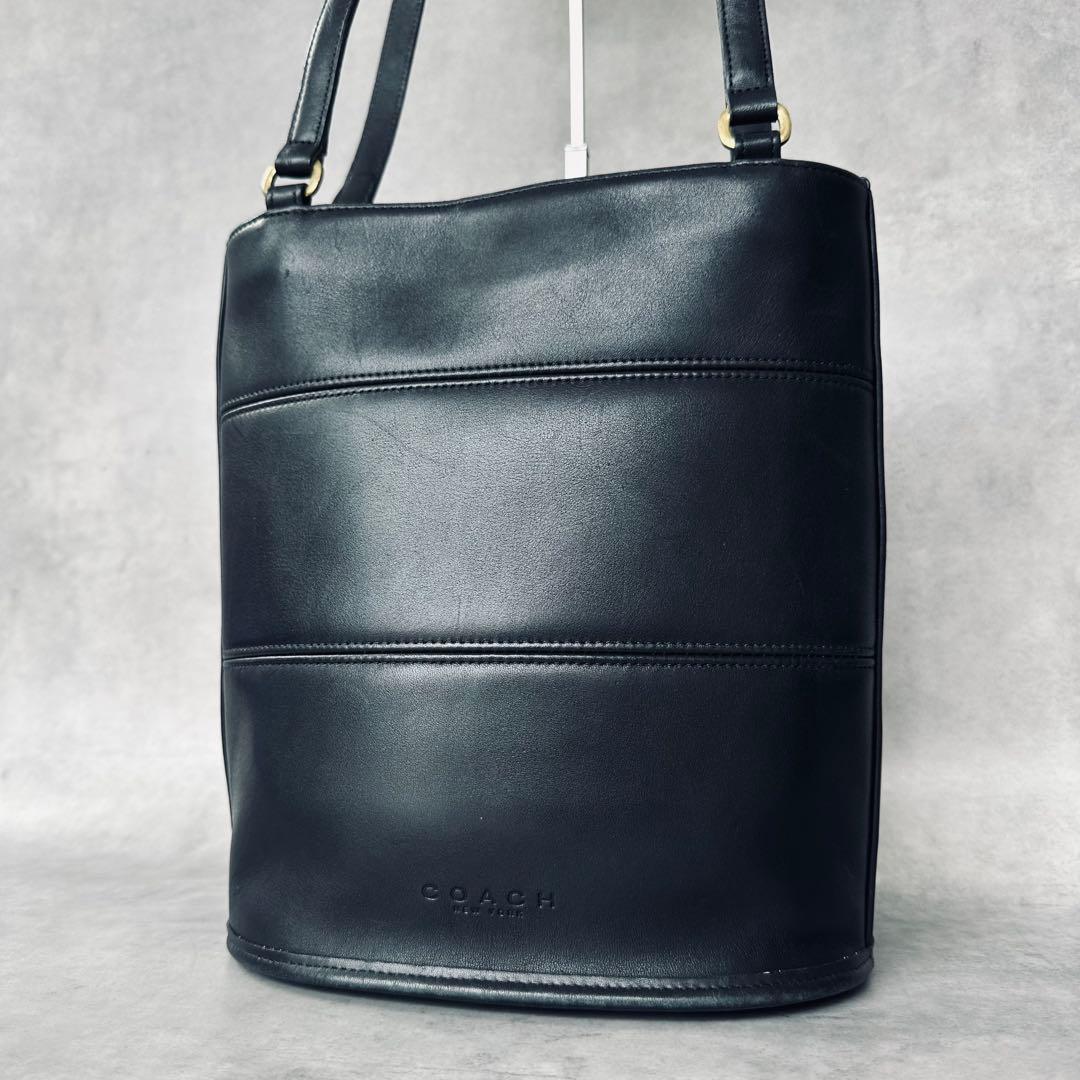 Vintage COACH shoulder bucket tote bag