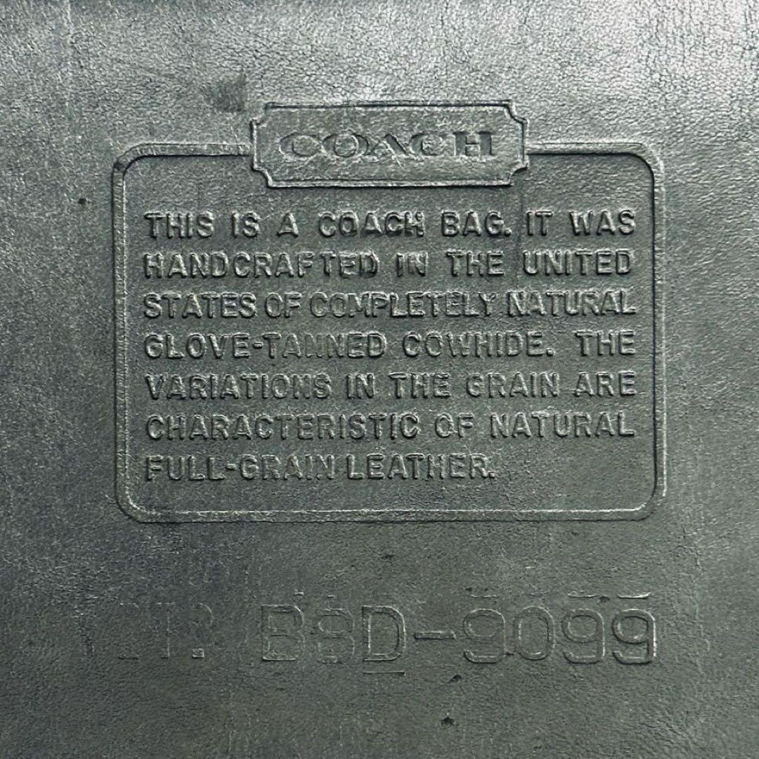 Vintage COACH shoulder bucket tote bag 17