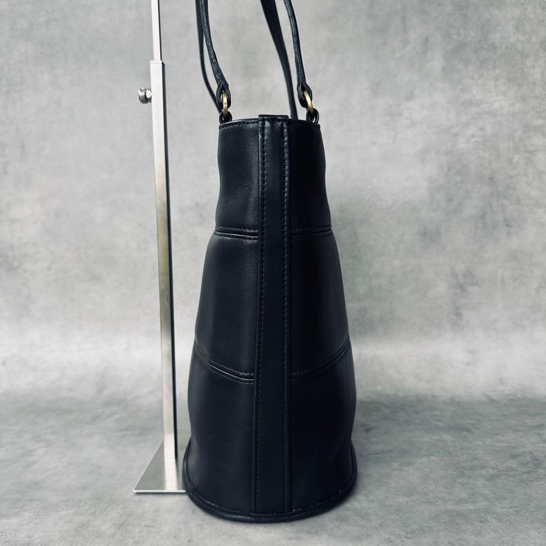 Vintage COACH shoulder bucket tote bag 4