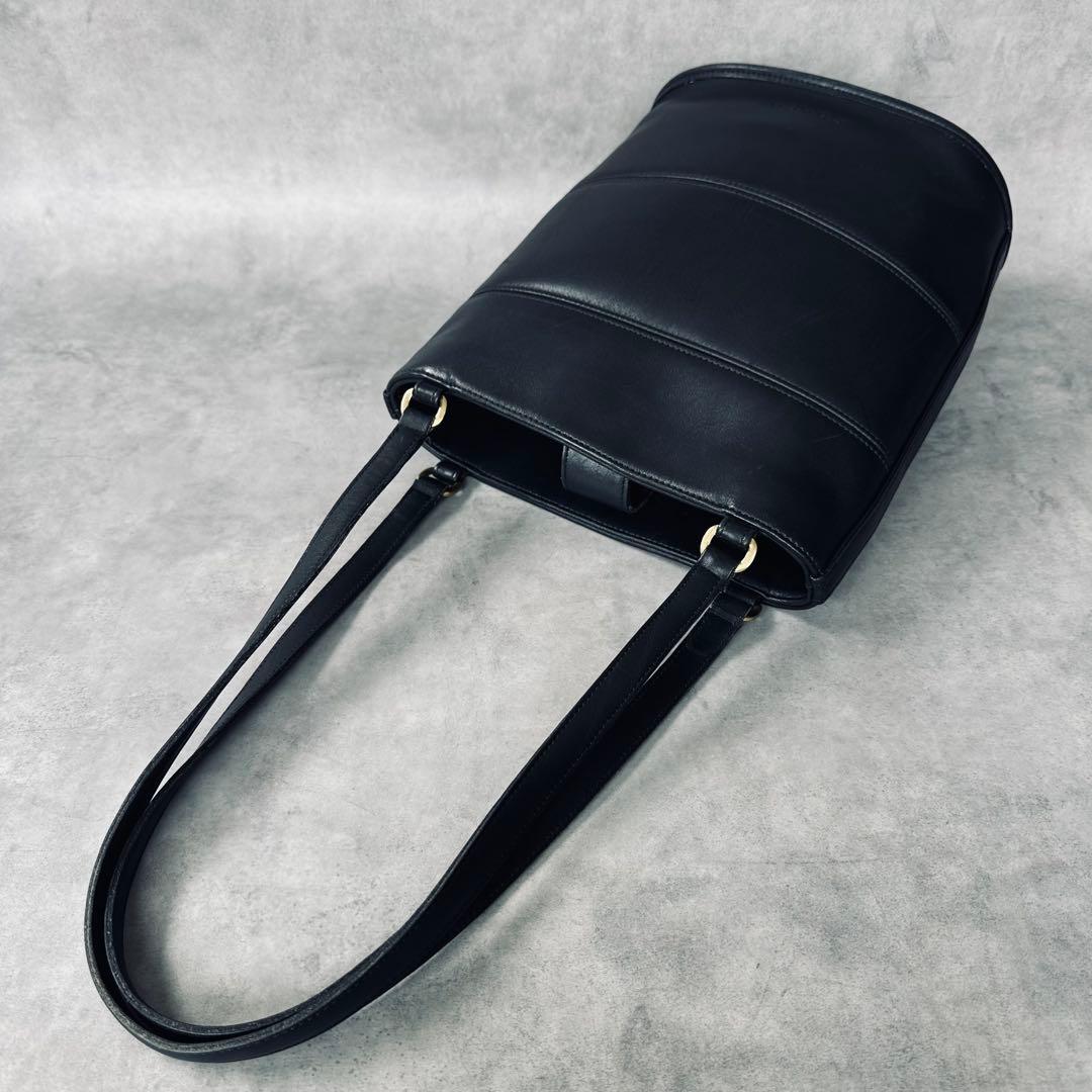 Vintage COACH shoulder bucket tote bag 6