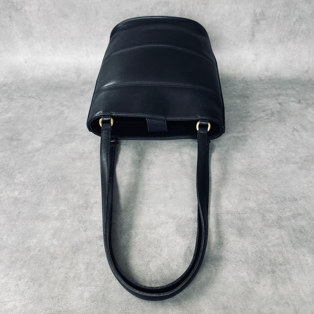 Vintage COACH shoulder bucket tote bag 7