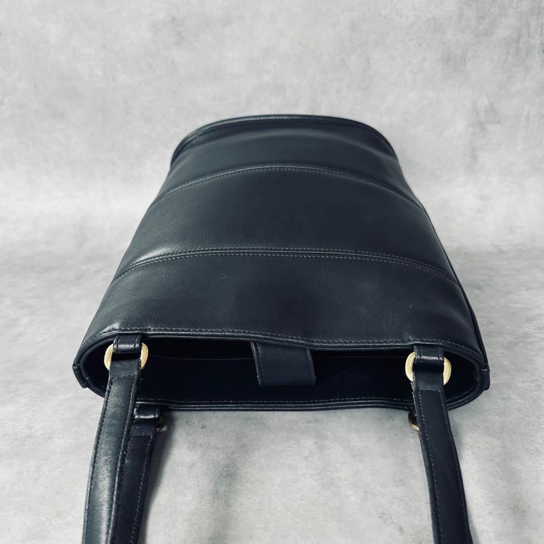 Vintage COACH shoulder bucket tote bag 8