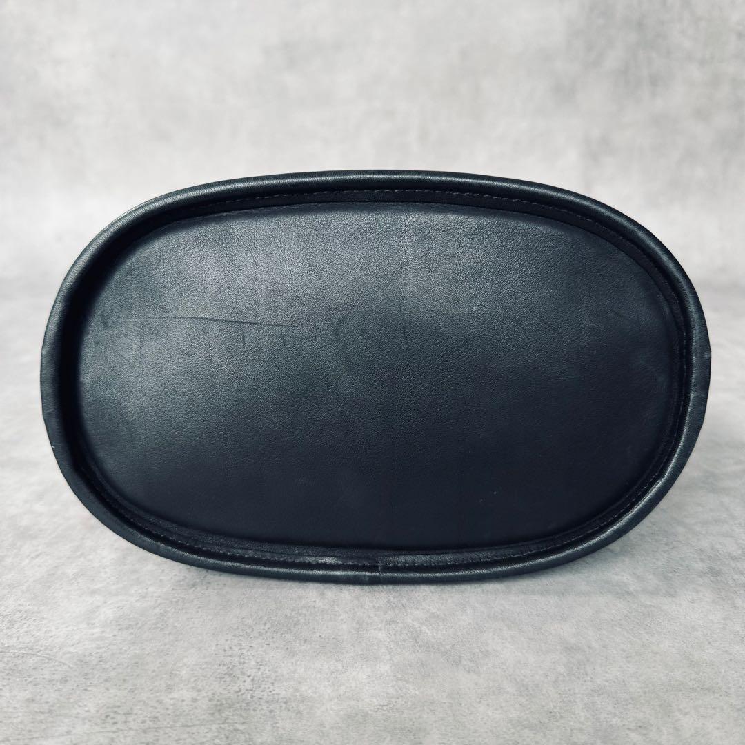 Vintage COACH shoulder bucket tote bag 9