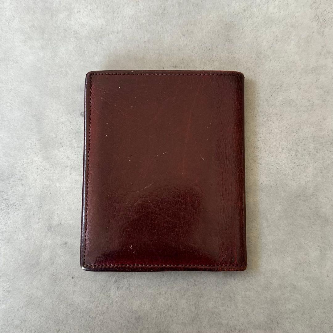 OLD COACH All leather bifold wallet