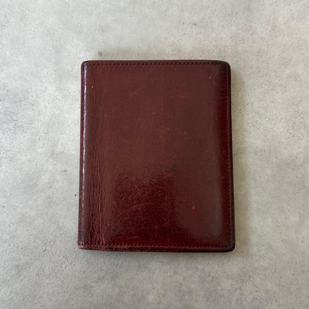 OLD COACH All leather bifold wallet 2