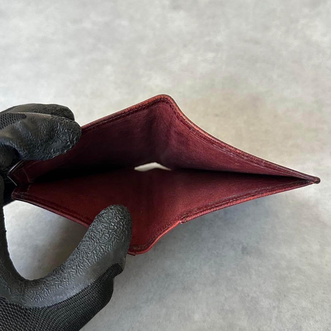 OLD COACH All leather bifold wallet 12