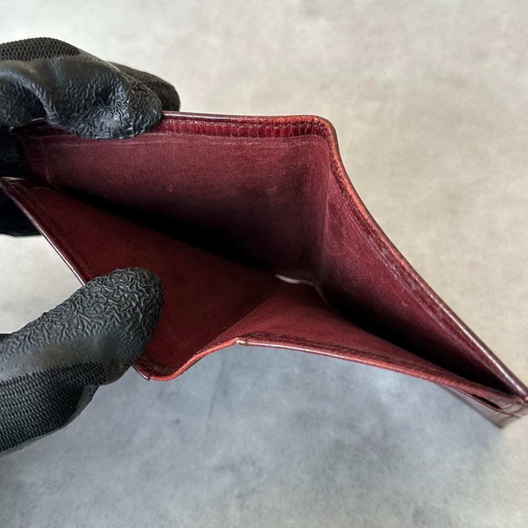 OLD COACH All leather bifold wallet 13