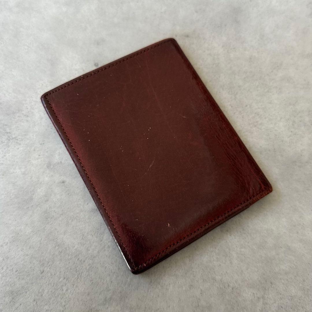 OLD COACH All leather bifold wallet 3