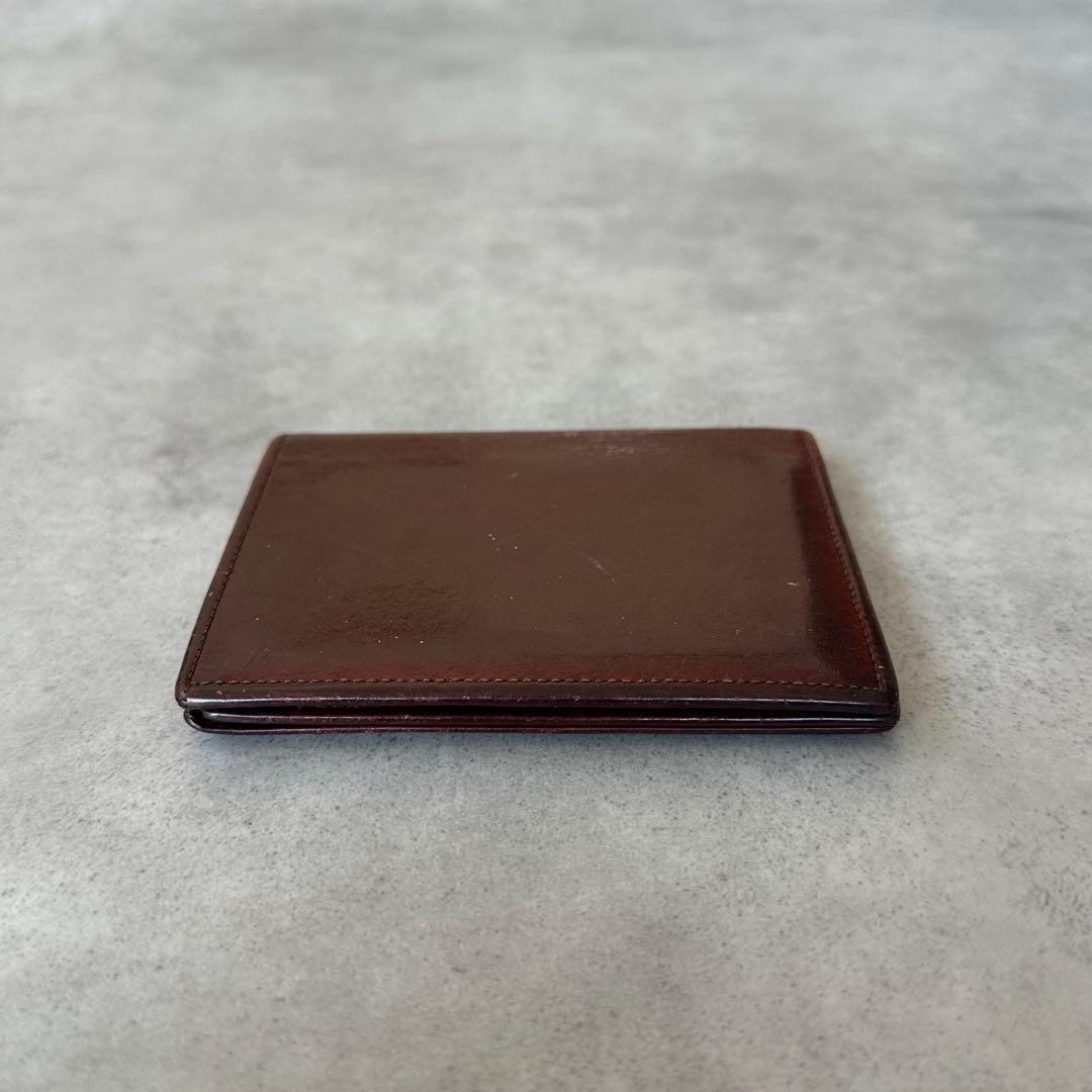OLD COACH All leather bifold wallet 6