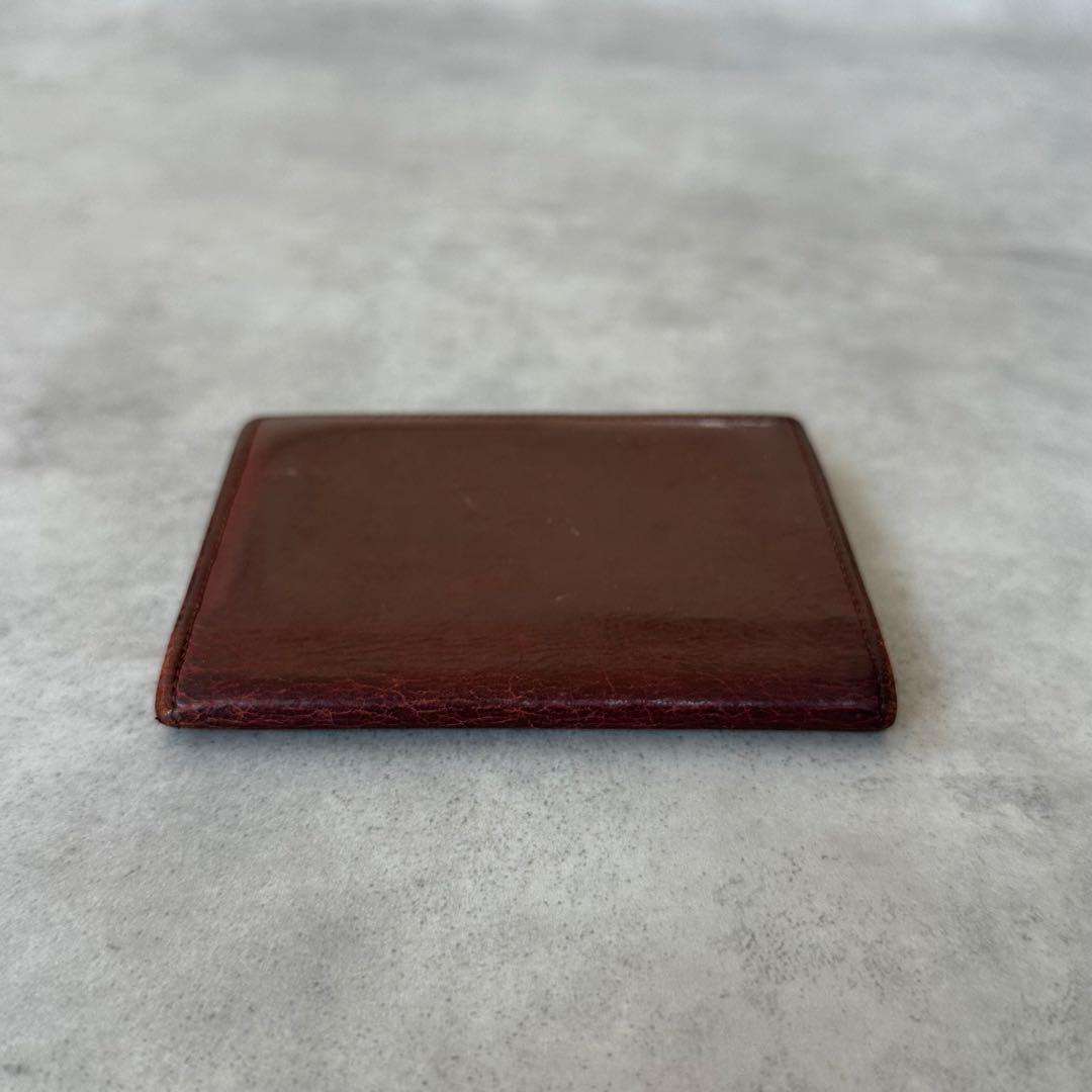 OLD COACH All leather bifold wallet 7