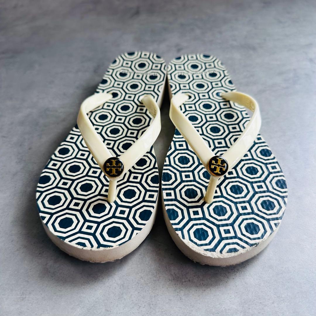 Tory Burch ジオメトリック柄ビーチサンダル 3