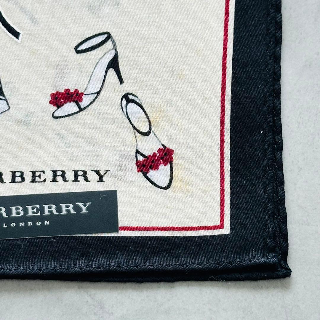未使用✨BURBERRY ハンカチ 6点セット ノバチェック 刺繍ホースロゴ 8
