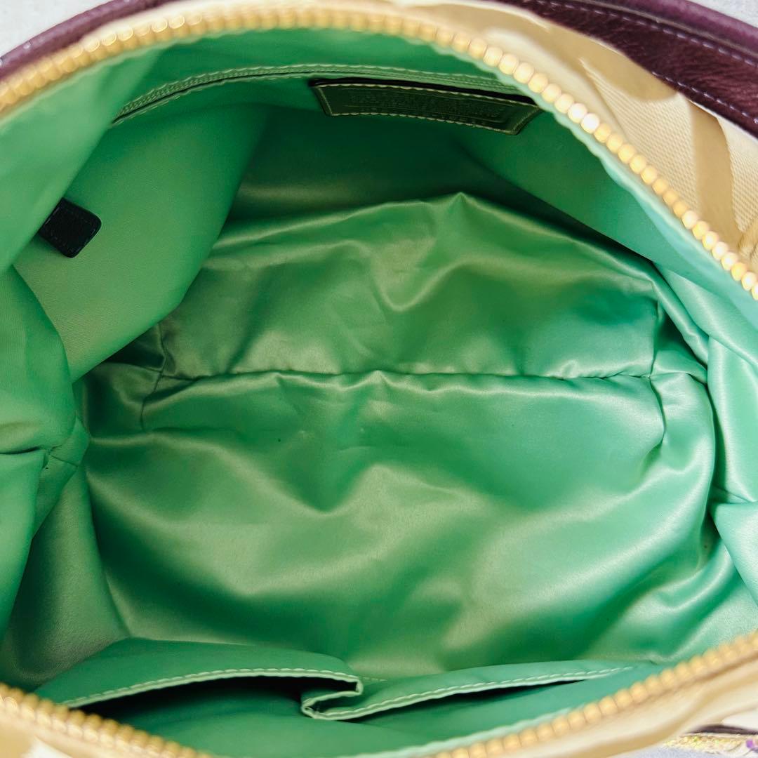 Y2K COACH Poppy Opart Studs Hobo Bag 14