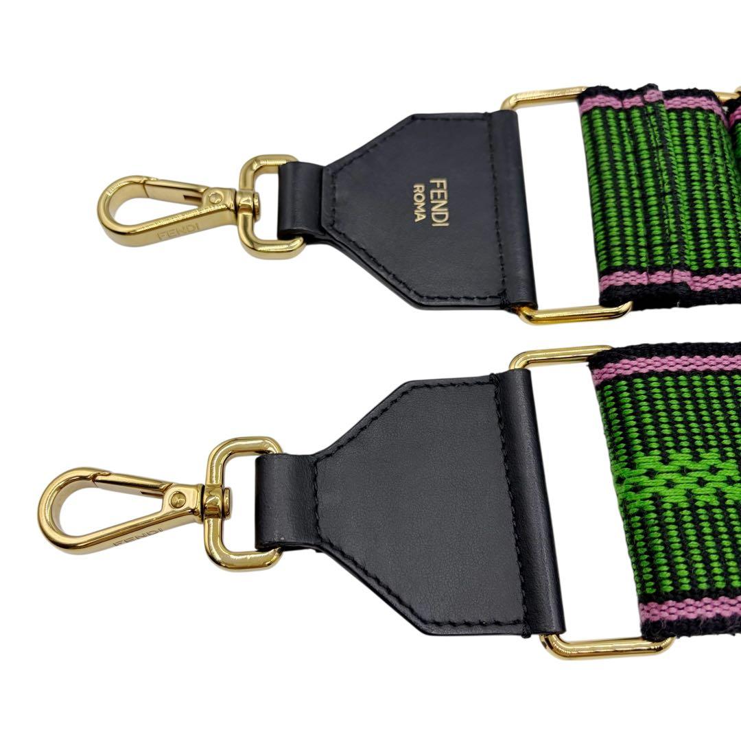 ⭐️美品⭐️ フェンディ ストラップユー ロゴ ショルダーストラップ 9