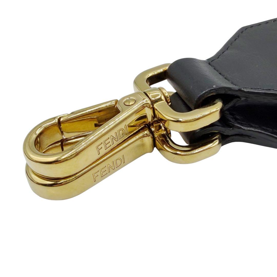⭐️美品⭐️ フェンディ ストラップユー ロゴ ショルダーストラップ 10