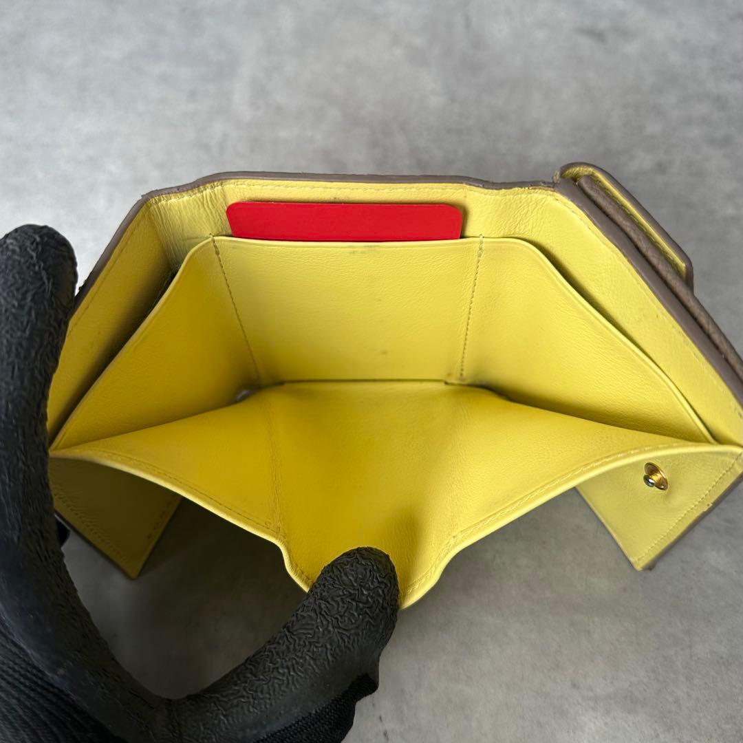 BONAVENTURA スモール ウォレット シュリンクレザー エトープ 11