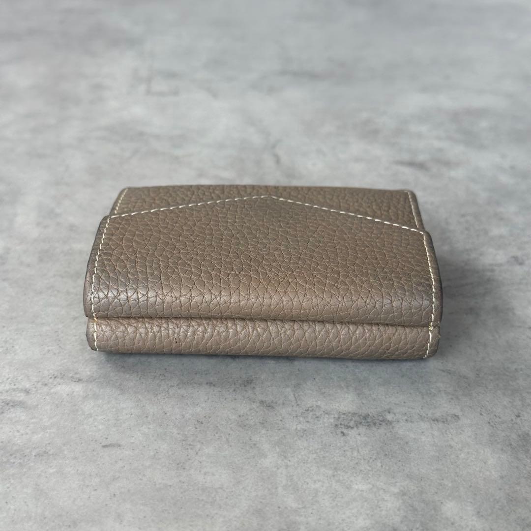 BONAVENTURA スモール ウォレット シュリンクレザー エトープ 8