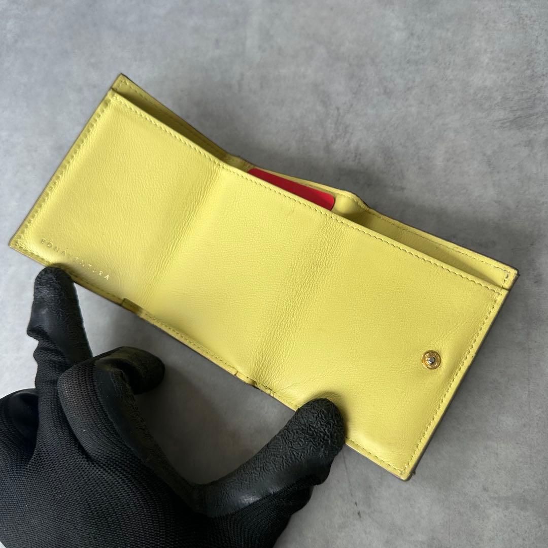 BONAVENTURA スモール ウォレット シュリンクレザー エトープ 9