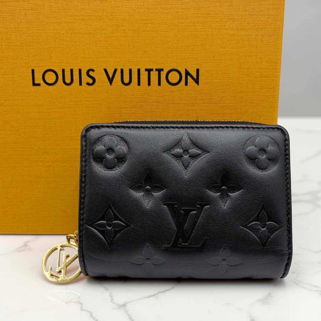 ⭐️美品⭐️ ルイヴィトン ポルトフォイユ ルー 二つ折り財布 ブラック