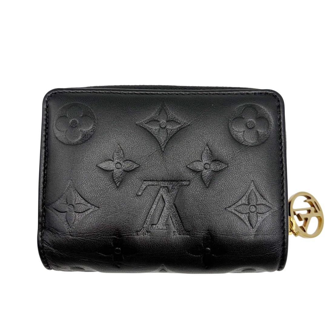 ⭐️美品⭐️ ルイヴィトン ポルトフォイユ ルー 二つ折り財布 ブラック 3