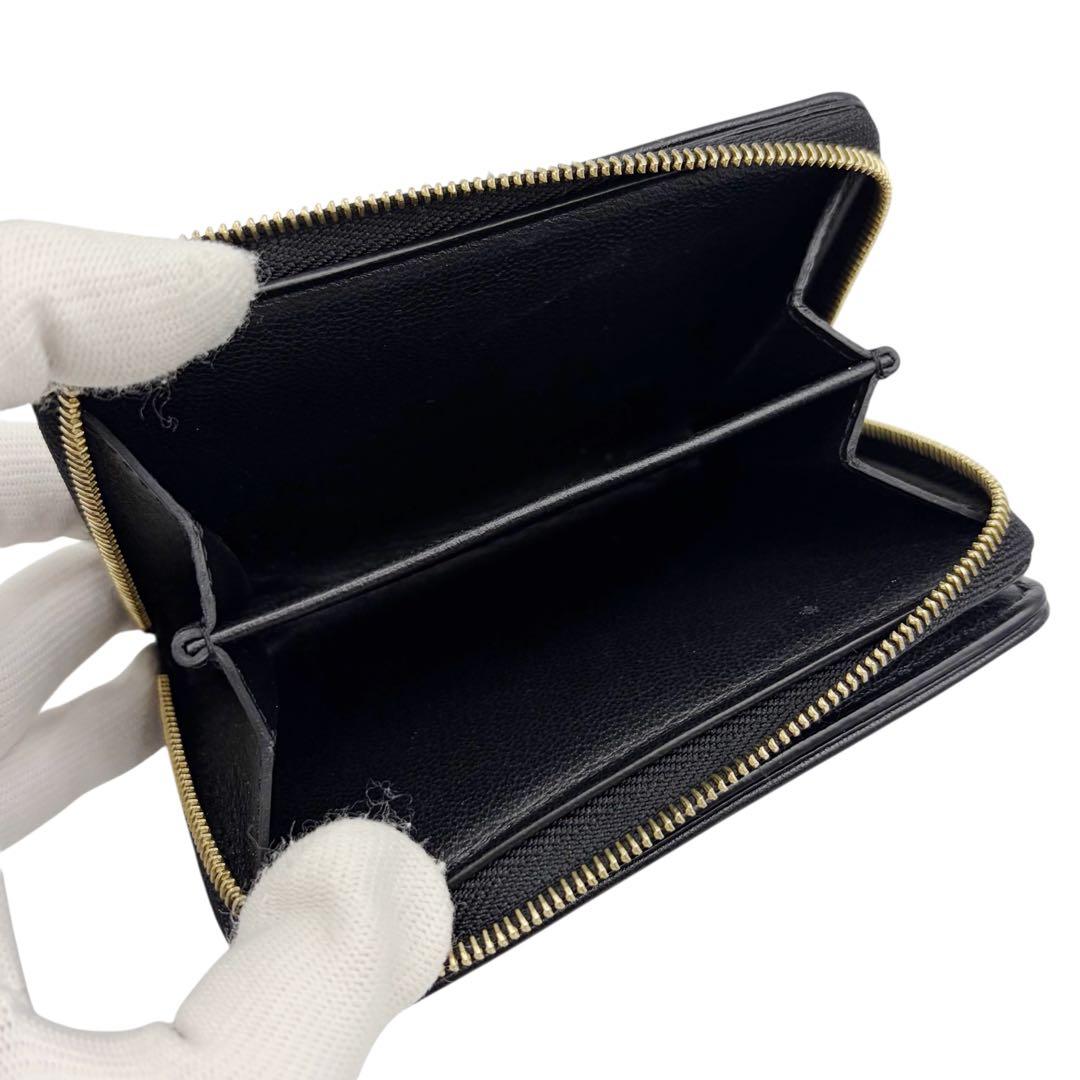 ⭐️美品⭐️ ルイヴィトン ポルトフォイユ ルー 二つ折り財布 ブラック 5