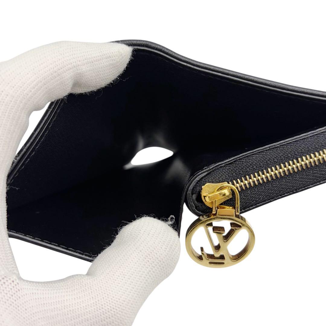 ⭐️美品⭐️ ルイヴィトン ポルトフォイユ ルー 二つ折り財布 ブラック 6