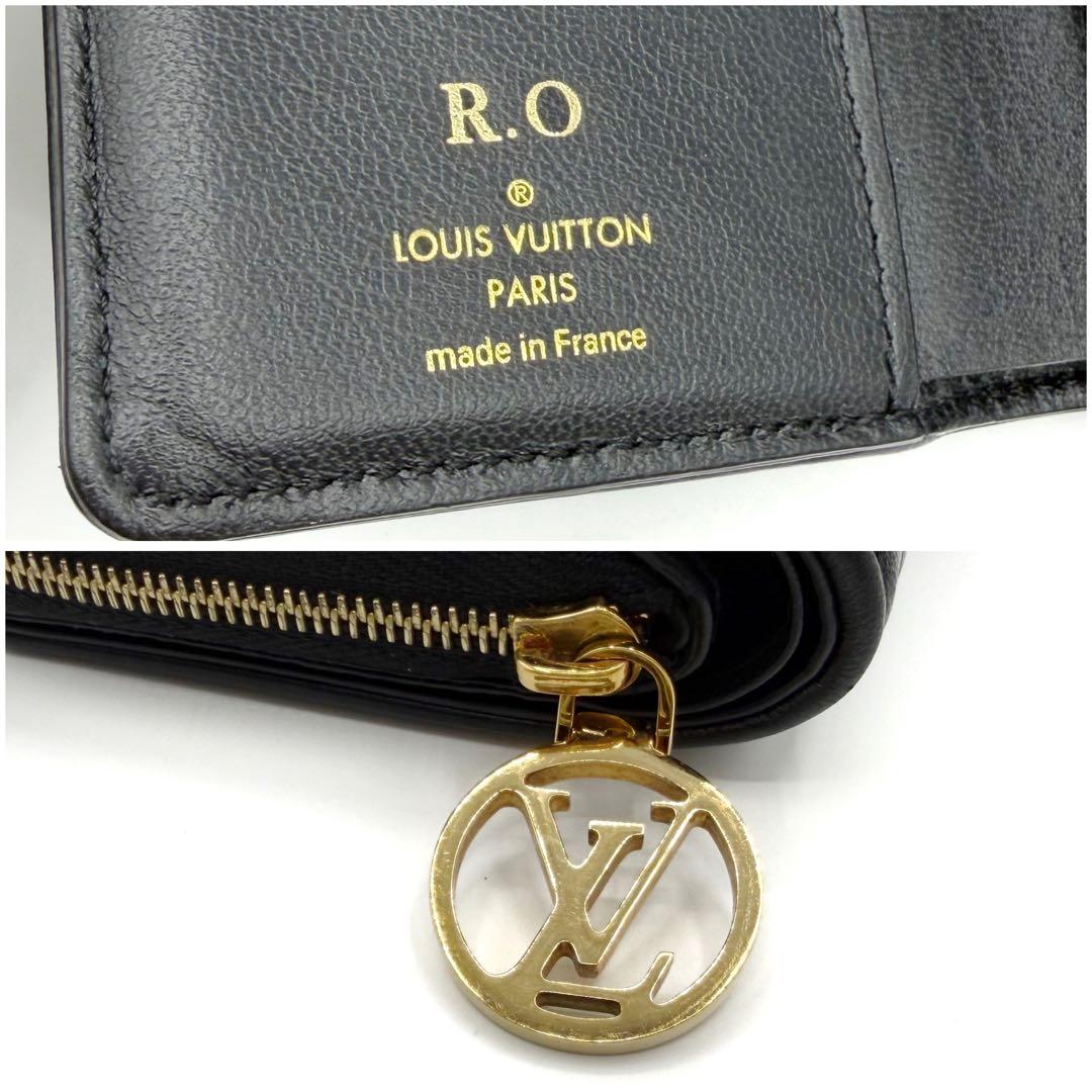 ⭐️美品⭐️ ルイヴィトン ポルトフォイユ ルー 二つ折り財布 ブラック 7