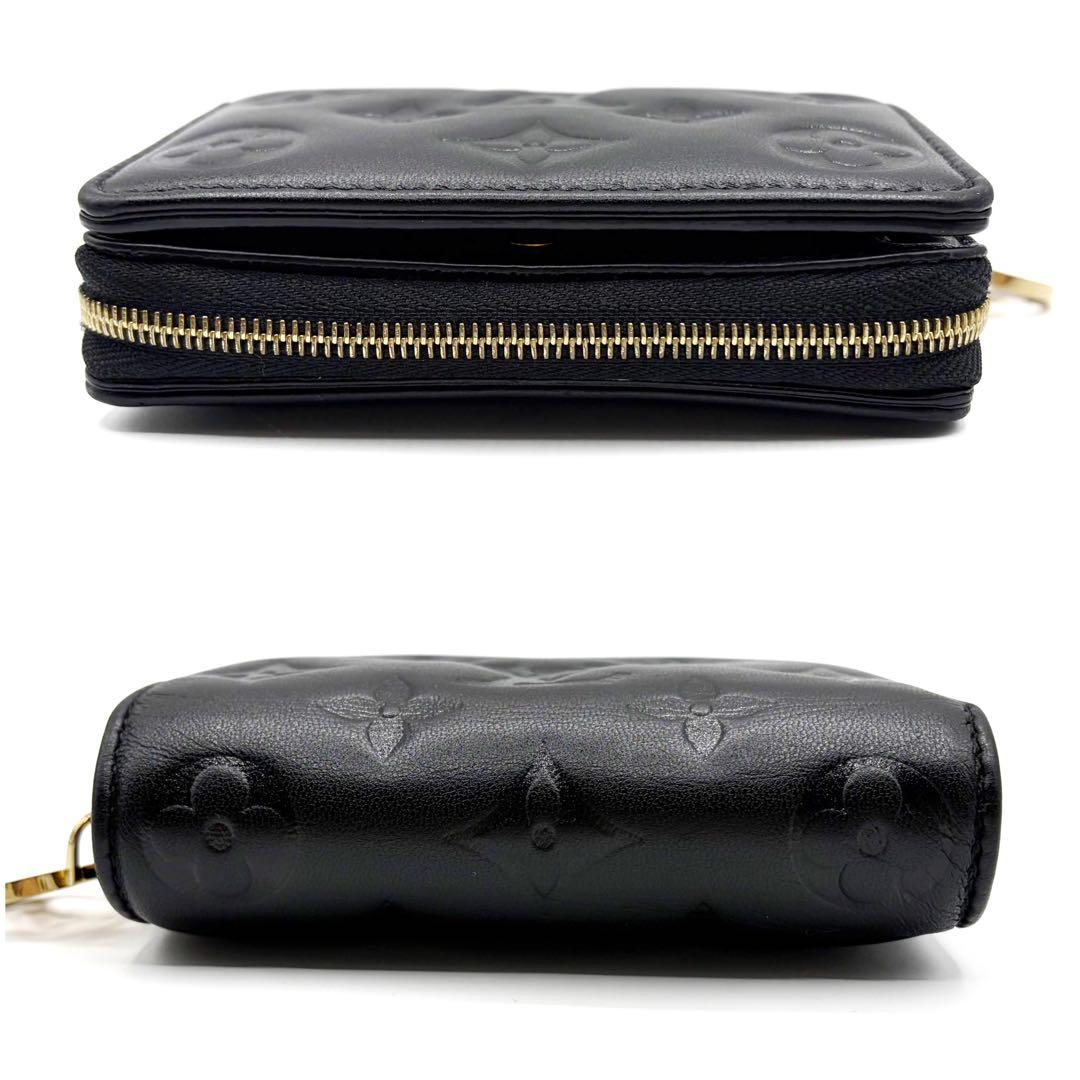 ⭐️美品⭐️ ルイヴィトン ポルトフォイユ ルー 二つ折り財布 ブラック 8