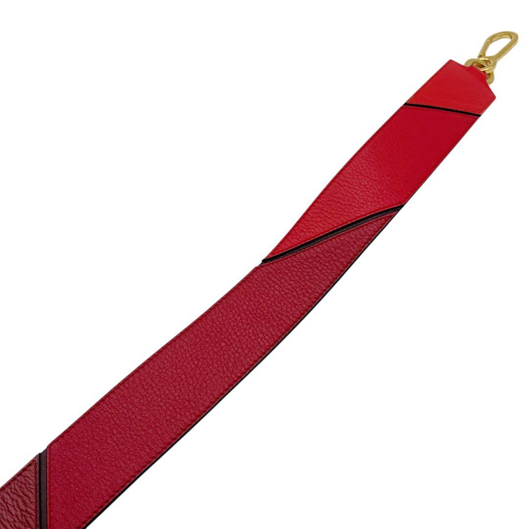 ⭐️美品⭐️ ロエベ パズル レザー ショルダーストラップ レッド 3