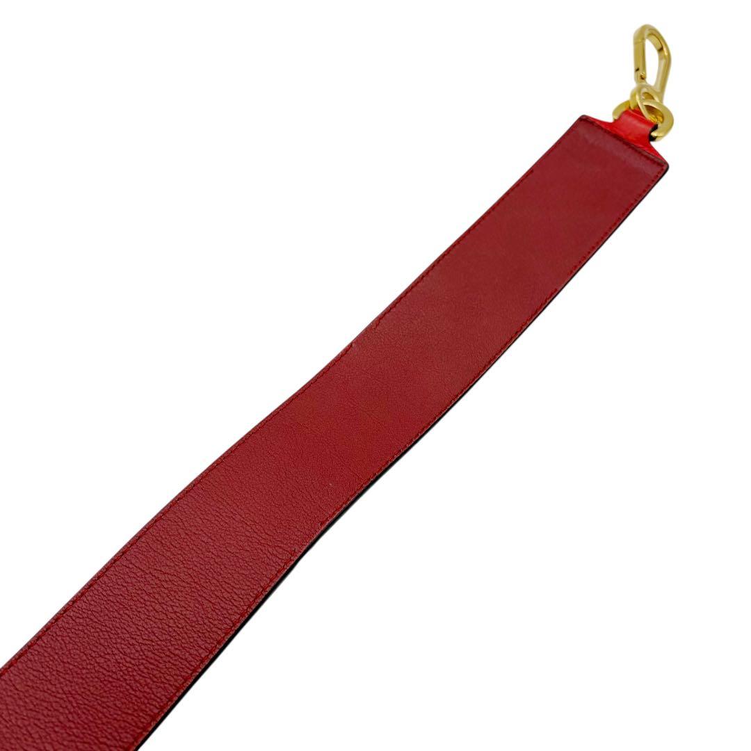 ⭐️美品⭐️ ロエベ パズル レザー ショルダーストラップ レッド 4