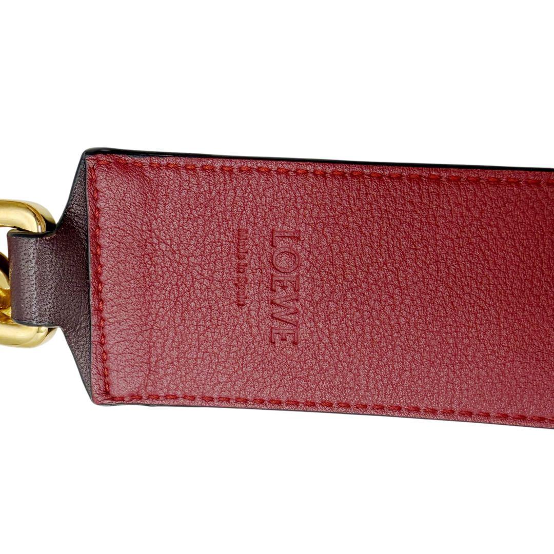 ⭐️美品⭐️ ロエベ パズル レザー ショルダーストラップ レッド 7