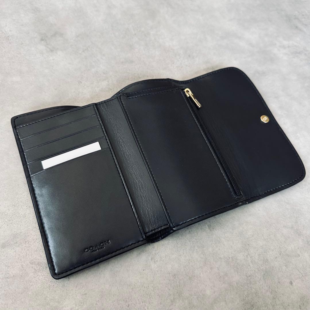 COACH シグネチャー ミディアム エンベロープ ウォレット 二つ折り財布 10