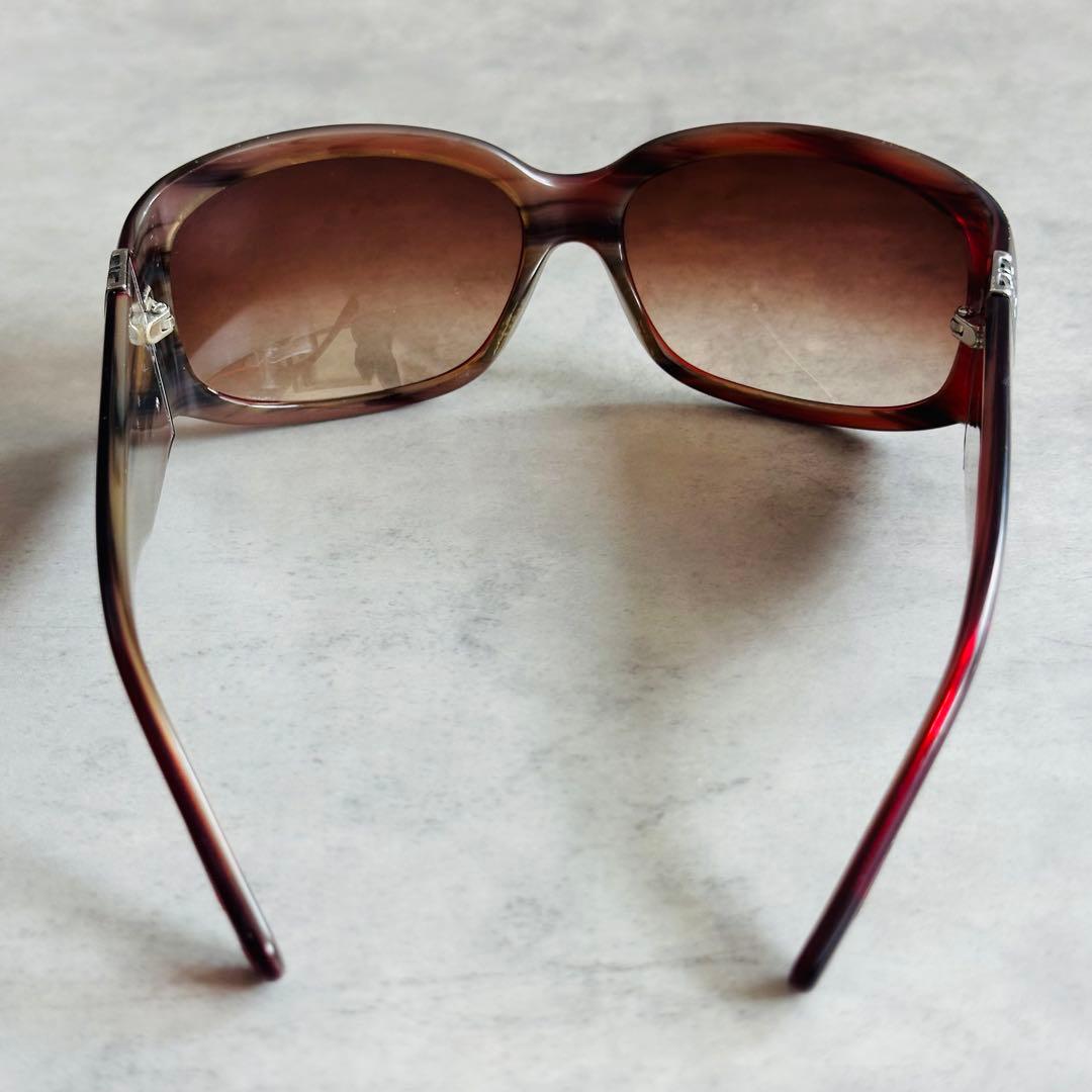 Y2K COACH CARMEN メタルシグネチャー サングラス　バーガンディ 7